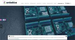 Desktop Screenshot of embeblue.com